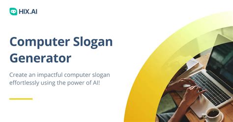 Free Computer Slogan Generator .